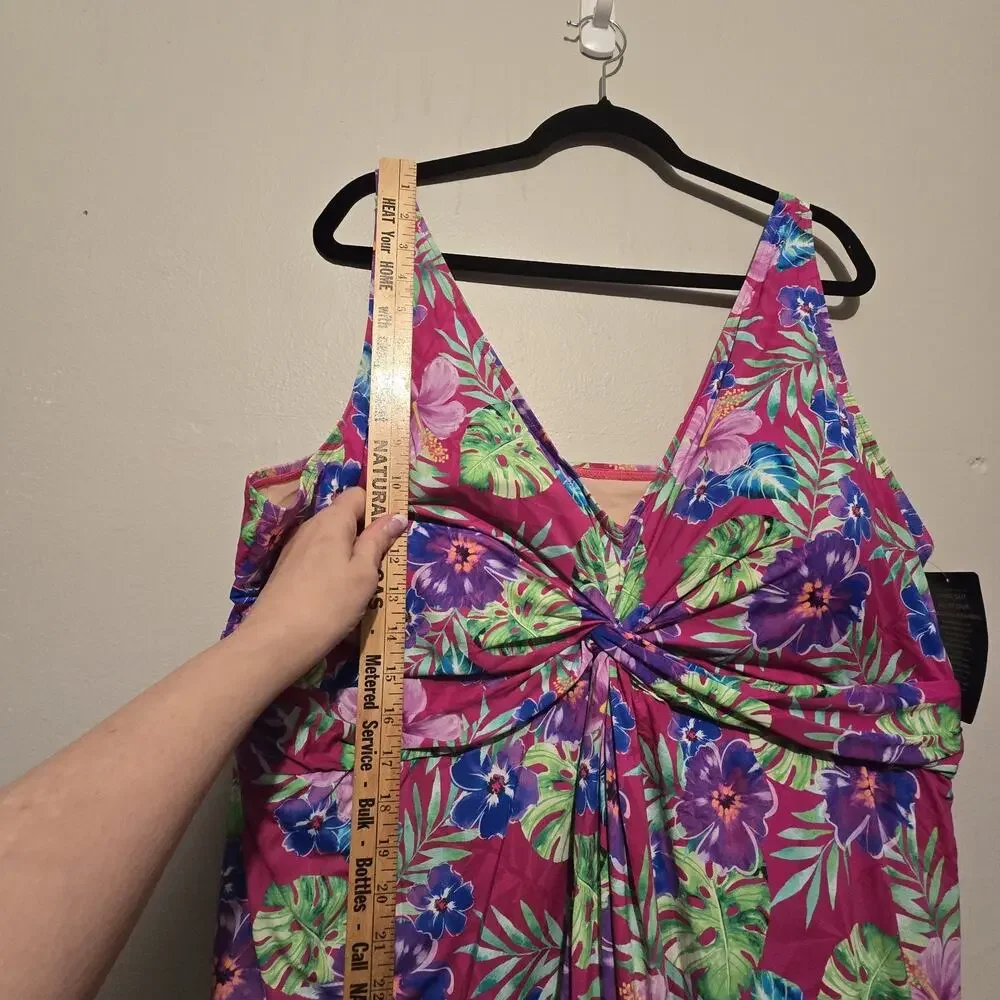 Floral One-Piece Swimsuit - Picture 8 of 15